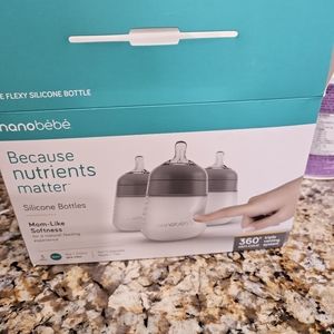 3 nanobebe 9oz bottles